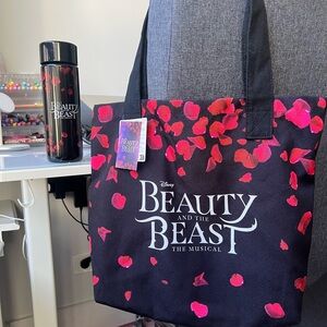 Beauty and the Beast Tote + Water Bottle